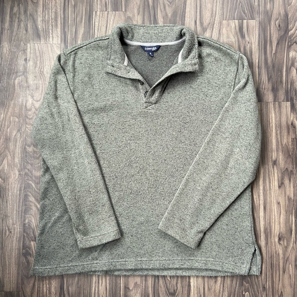 Qtr. Button Sweater